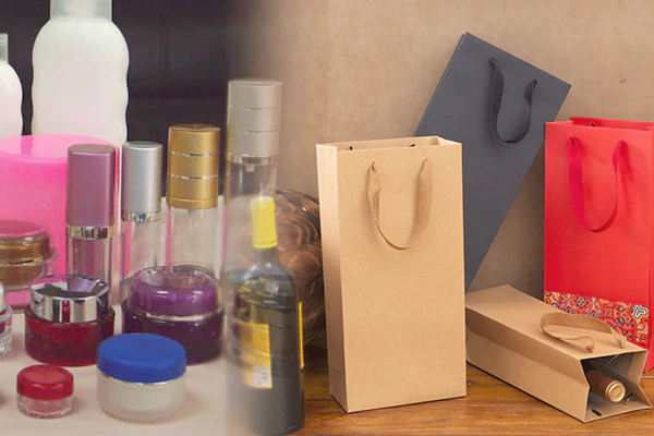 bottle jar and bag
