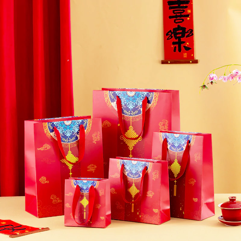 Festive Ethnic Style Gift Bag
