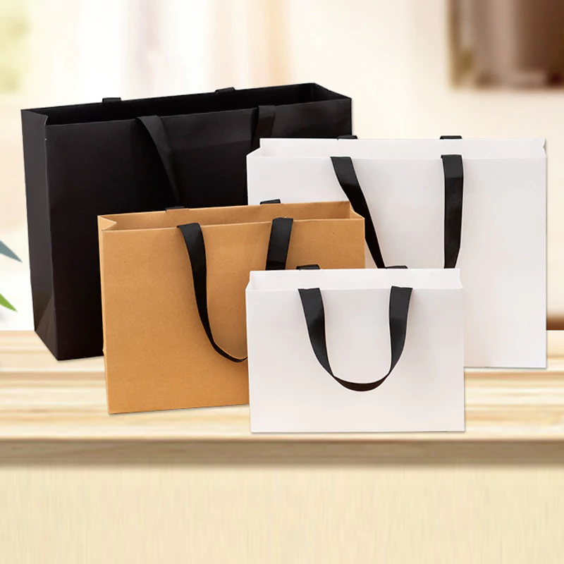 Simple style shopping bag, product bags, gift bags, clothing bags, jewelry bags