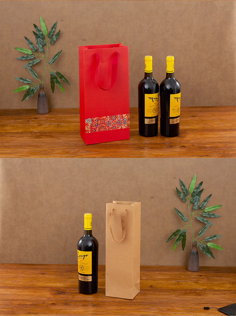 handheld paper bag side