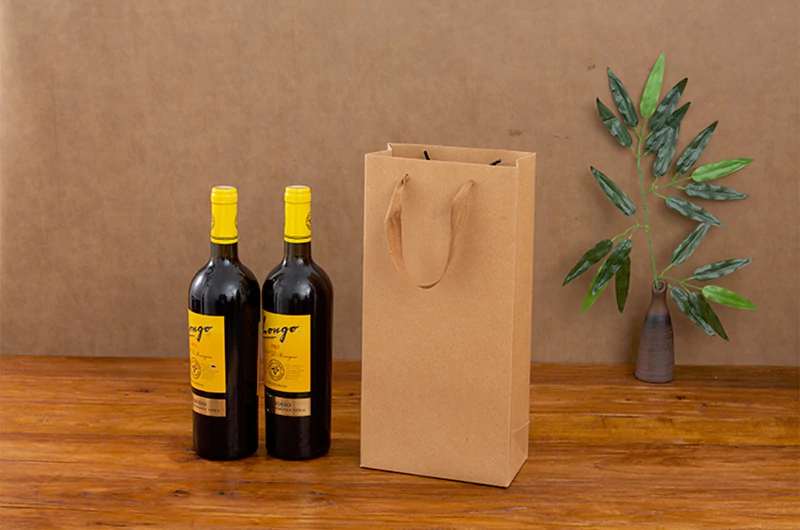 handheld paper bag